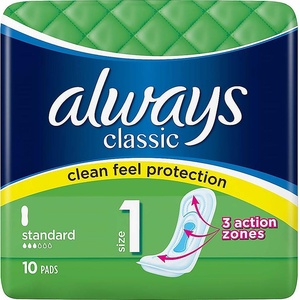 Always Classic Standard Дамски превръзки, 10бр