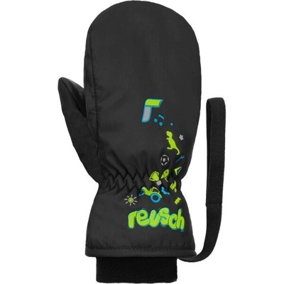 Reusch Kids mitten CR Dětské zimní rukavice, černá