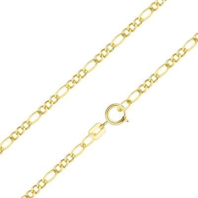 Šperky eshop Zlatý řetízek 14K vzor ze žlutého zlata S5GG258.39
