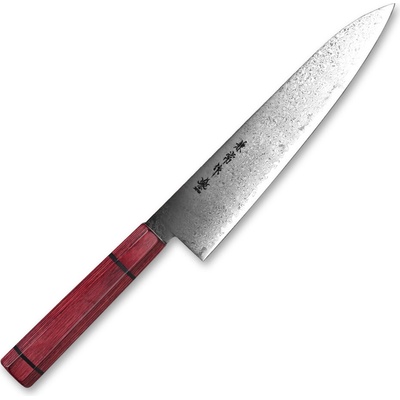 Kanetsune Seki Kitasho Ltd. nôž Gyuto/Chef 21 cm Damascus Minamo-Kaze series