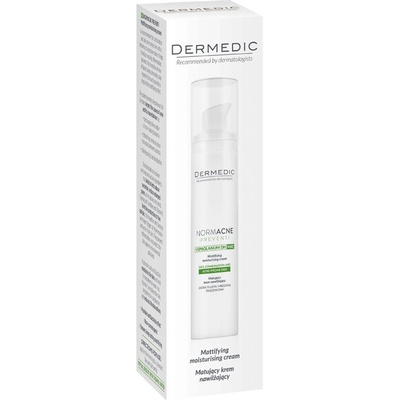 DERMEDIC NORMACNE Матиращ и хидратиращ дневен крем Дневен крем унисекс 40ml