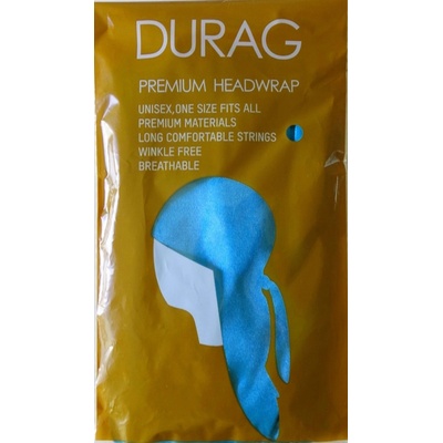 Blingstar Durag šátek Satén modrá světlá
