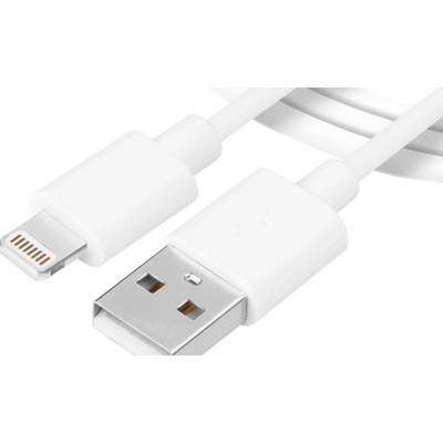 Tactical Smooth Thread Cable USB-A/Lightning 0.3m White 8596311153020