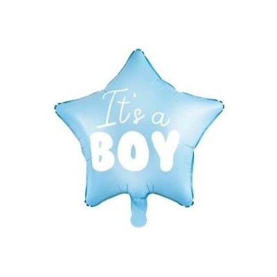 Fóliový balón v tvare hviezdy It's a boy