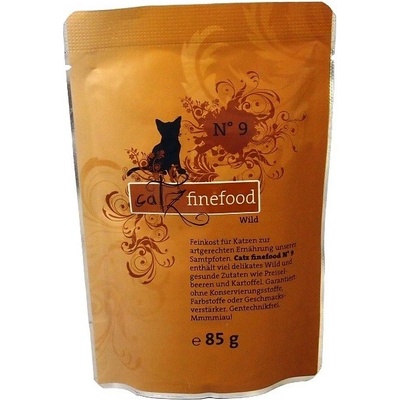 Catz finefood No.9 so zverinou 85 g