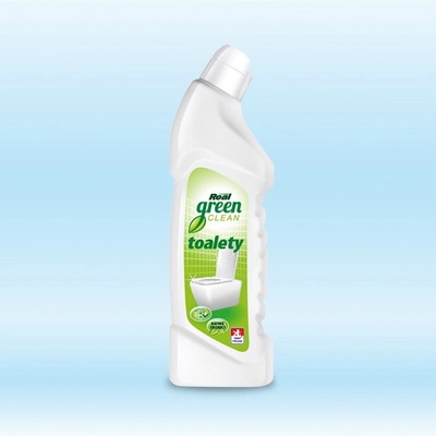 Real Green Clean Toalety gelový prostředek na toalety a koupelny 750 g