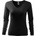 MALFINI Malfini elegance 127 / Дамска тениска с дълъг ръкав - черна xs (1270112)