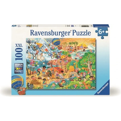 Ravensburger - Puzzle Fun in every season - 100 piese