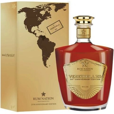 Rum Nation Venezuela X.O. 25th Anniversary 43% 0,7 l (karton)
