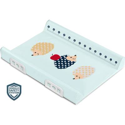 Sensillo Подложка За Повиване Със Система За Безопасност Hedgehogs Mint 70см Sensillo
