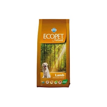 Ecopet Natural Пълноценна храна за кучета в зряла възраст ecopet natural lamb 12 kg (pep120003s)