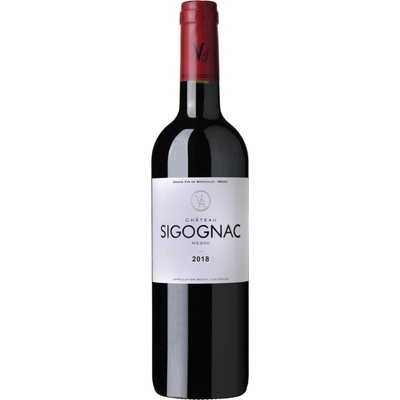 Château Sigognac Cru Bourgeois 2018 13,5% 0,75 l (holá láhev)