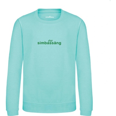Chlapčenská mikina s vyšívaným logom mint