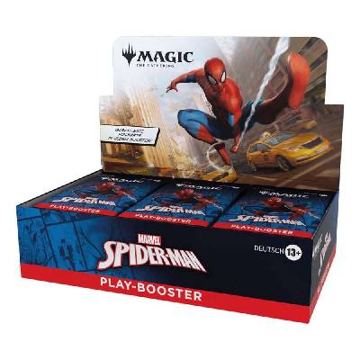 Wizards of the Coast Magic The Gathering Marvel's Spider-Man Play Booster Display (30) Německá