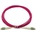Conneu LC-LC армирана дуплексна пач корда, мултимод OM4, 3 мм. , виолетова, Conneu (100 м) (CNFJ-LCLCOM4DARM3mm-100)