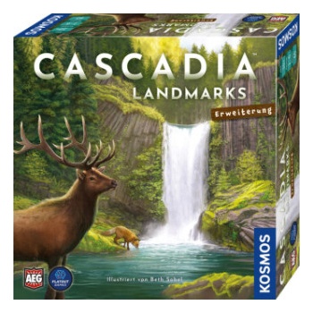 Kosmos Spiele Cascadia Landmarks | Randy Flynn, Flatout Autoren-Team, Beth Sobel