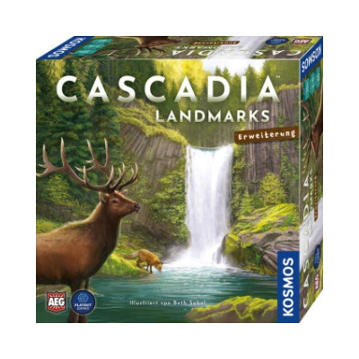 Kosmos Spiele Cascadia Landmarks | Randy Flynn, Flatout Autoren-Team, Beth Sobel