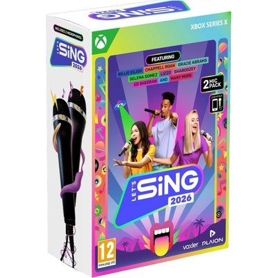 Let’s Sing 2026 + 2 mikrofony (XSX)