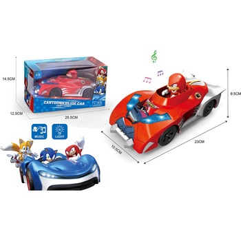 Image 1 of Armtoys ДЕТСКА КОЛА СЪС ЗВУК И СВЕТЛИНА СОНИК - ЧЕРВЕНА