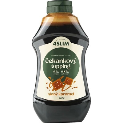 4Slim Čakankový topping slaný karamel 330 g