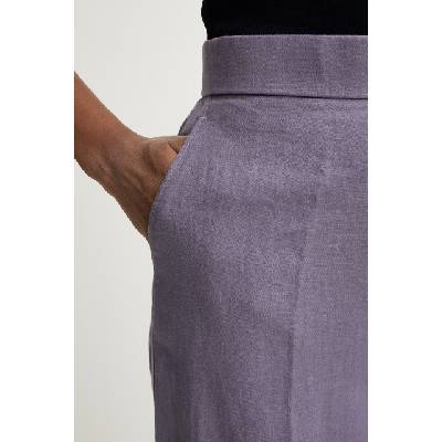 United Colors of Benetton панталон дамски от лен (4AGHDF08K)