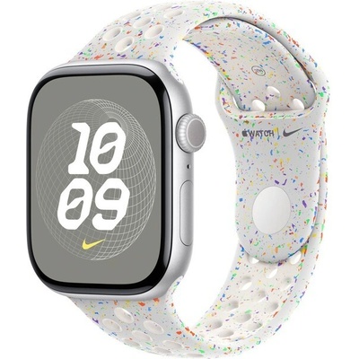 Apple Watch 46 mm platinový športový remienok Nike M/L MYL53ZM/A