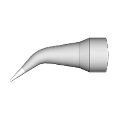 JBC C115118 – zahnutý kuželový pájecí hrot Ø 0,1 mm