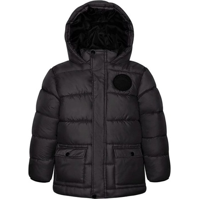 Minoti 11COAT 11 Chlapčenský nylonový kabát Puffa čierny