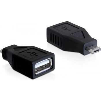Delock Адаптер от USB micro-B към USB 2.0-A с гайка (65296)