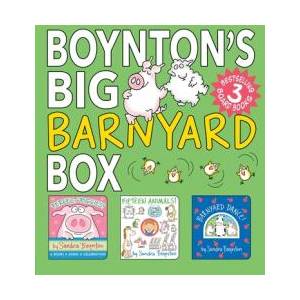 Boynton's Big Barnyard Box (Boxed Set): Perfect Piggies! ; Fifteen Animals! ; Barnyard Dance! (ISBN: 9781665925242)