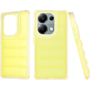 Techsuit Калъф за Xiaomi Redmi Note 13 Pro 4G / Poco M6 Pro 4G - Wave Shield - Жълт (KF2325899)