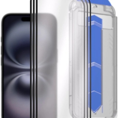 AlzaGuard 2.5D Glass EasyFit DustFree pro iPhone 16 AGD-EFD12P3 – Zboží Živě