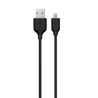 Ttec Кабел New Micro USB Charge/Data Cable - Черен, 117792