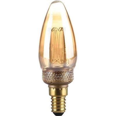 V-tac LED žárovka FILAMENT E14/2W/230V 1800K Art Edition VT1048