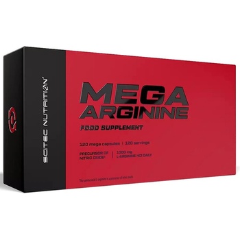 Image 1 of Scitec Nutrition Mega Arginine, 120 Capsules
