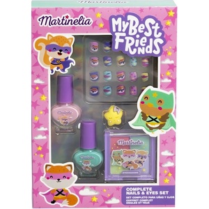 Aquarius Cosmetic Козметичен комплект Martinelia My Best Friends - За нокти и очи, 5 части