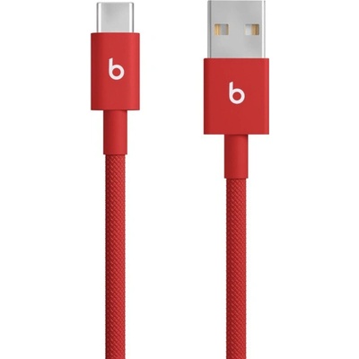 Beats MFEJ4EE/A Woven opletený nabíjecí a datový USB-A na USB-C 5m červený