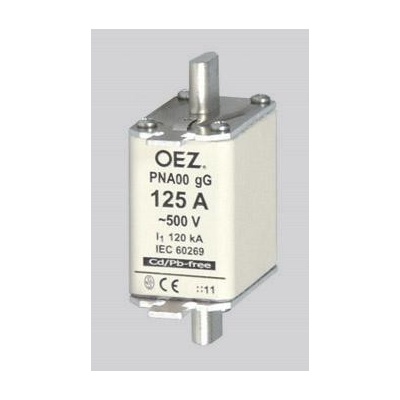 OEZ OEZ:40514 Pojistková vložka PNA00 160A gG Un 500 V a.c./250 V d.c., velikost 00, gG - charakteristika pro všeobecné použití,