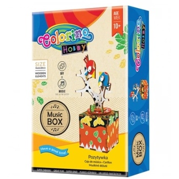 Image 1 of Colorino - Комплект Направи си сам музикална кутия Bird