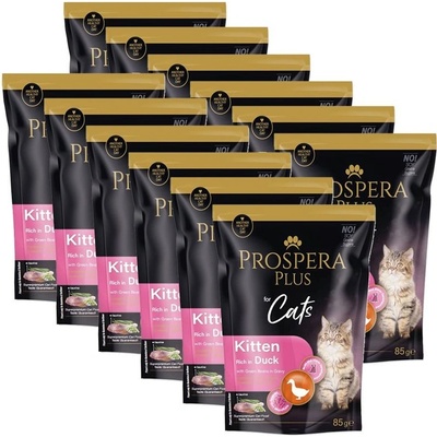 Prospera Plus Kitten Duck & Green Beans 12 x 85 g