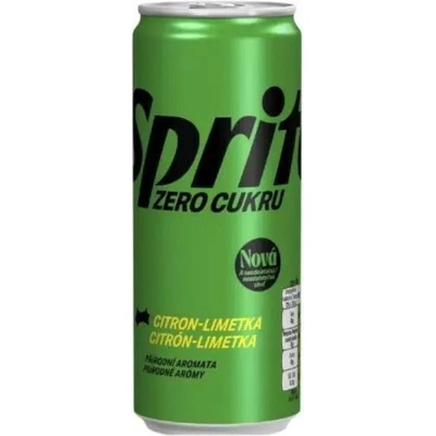 Sprite citron-limetka zero 0,33 l
