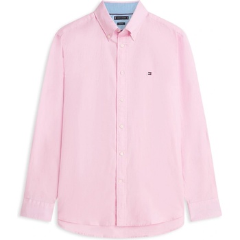 Tommy Hilfiger Риза с дълъг ръкав Tommy Hilfiger Men's Long Sleeve Shirt - Classic Pink
