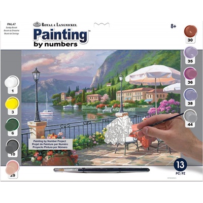 Royal Langnickel malování podle čísel Pohoda u jezera