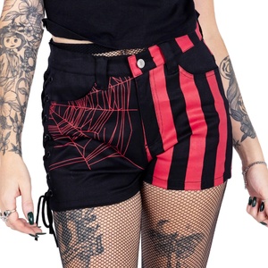 HEARTLESS дамски къси панталони heartless - arachne - black/red - sh-arhe-br