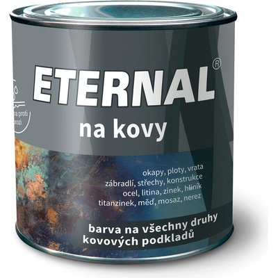 Eternal Na kovy antikorozní barva na kov 0,35L Červenohnědá 407