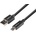 Lanberg Кабел Lanberg USB-C към USB-A 2.0, 1m, черен - CA-USBO-15CU-0010-BK (CA-USBO-15CU-0010-BK)