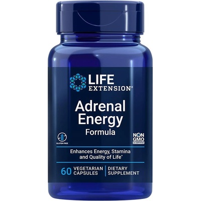 Life Extension Adrenal Energy Formula 60 vegetariánská kapsle