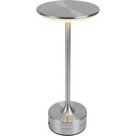 ELMARK 3CCT LED настолна лампа с Touch управление, акумулаторна, регулируема бяла светлина, сребърна (955TL2526S)