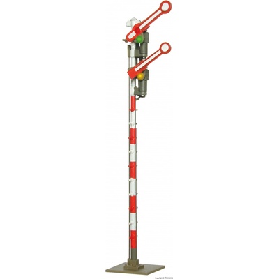 Viessmann H0 návěstidlo mechanické 2-ramenné spojené ÖBB 4508
