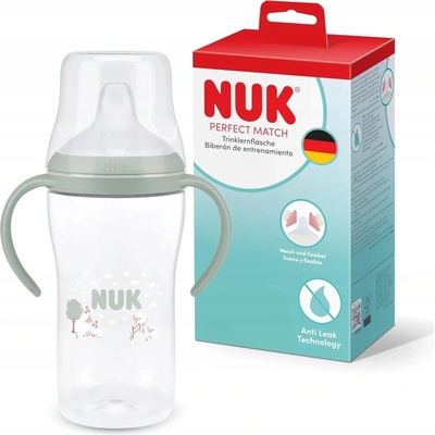 NUK Lahvička na učení Perfect Match 260 ml Sheep